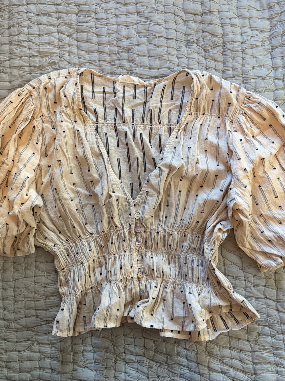 By Together cropped top, size large